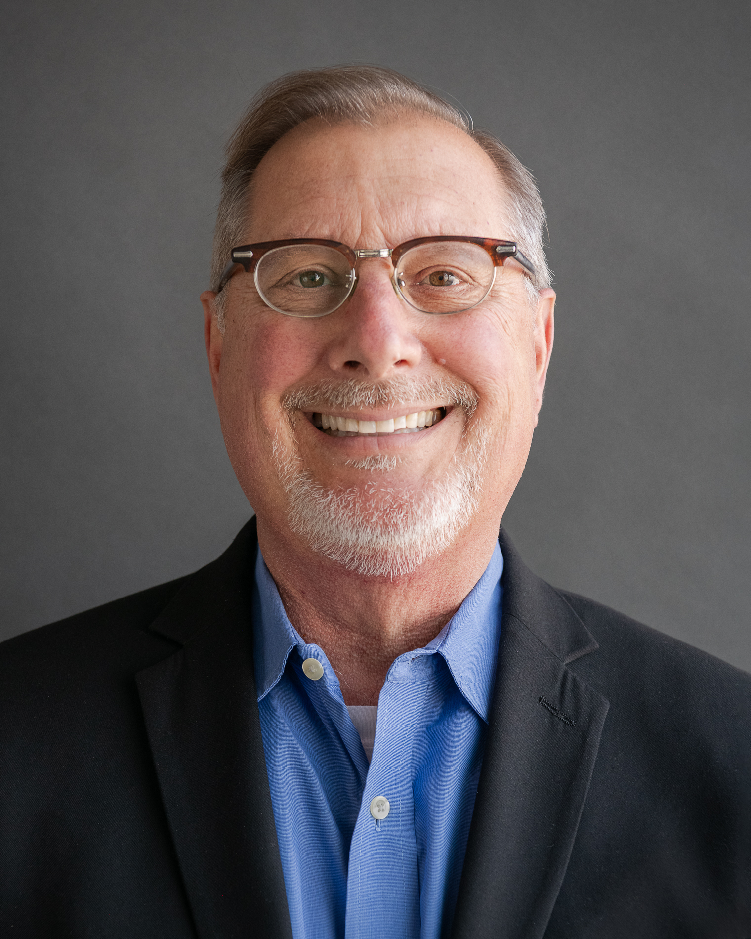 a headshot of R. Michael Hall